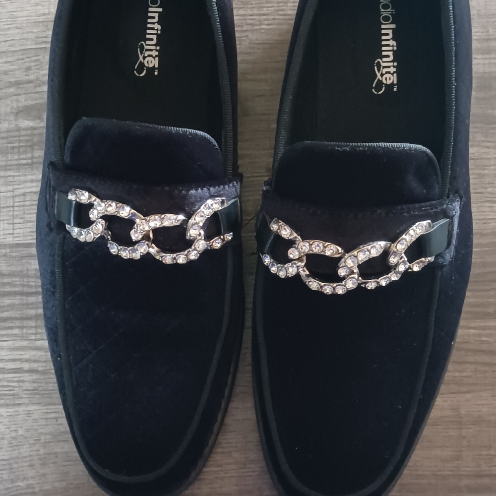 Men Black Seude Dress Shoes